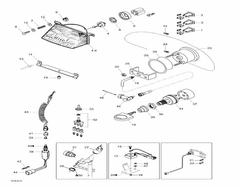 �������� ski-doo Skandic 440, 2002 ������ - ��������� System