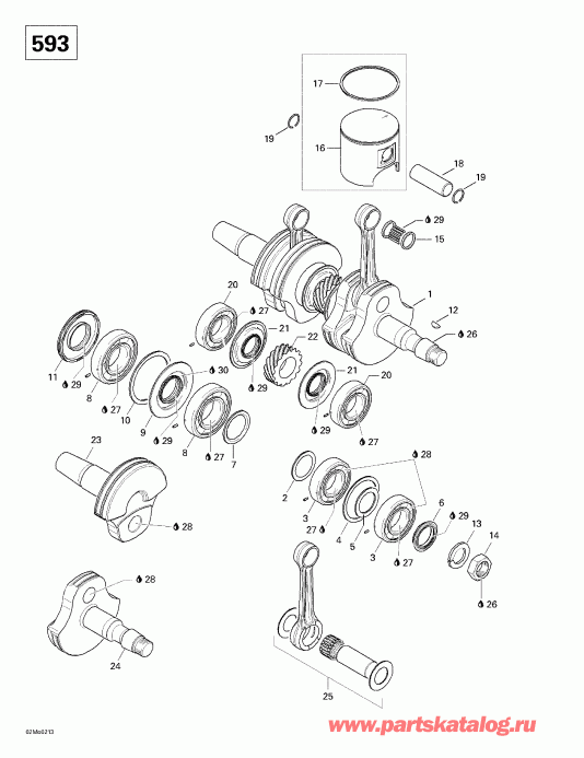 �������� Ski-doo ����������� Skandic 500/600, 2002 - �������� � ������ (593)