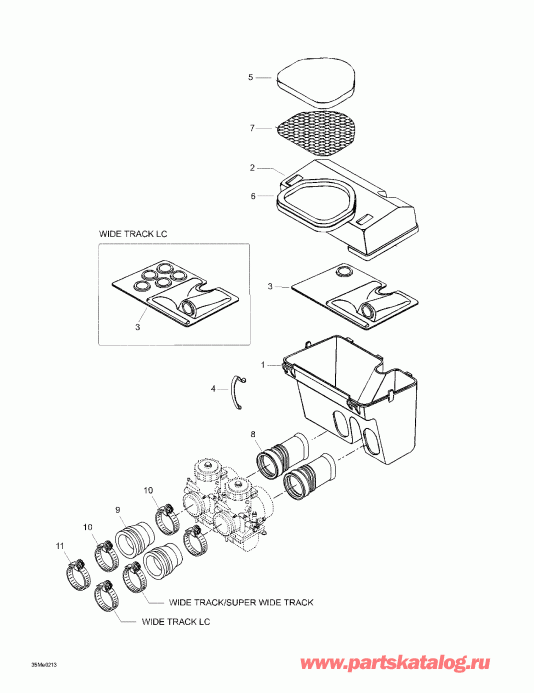  BRP SkiDoo - Air Silencer