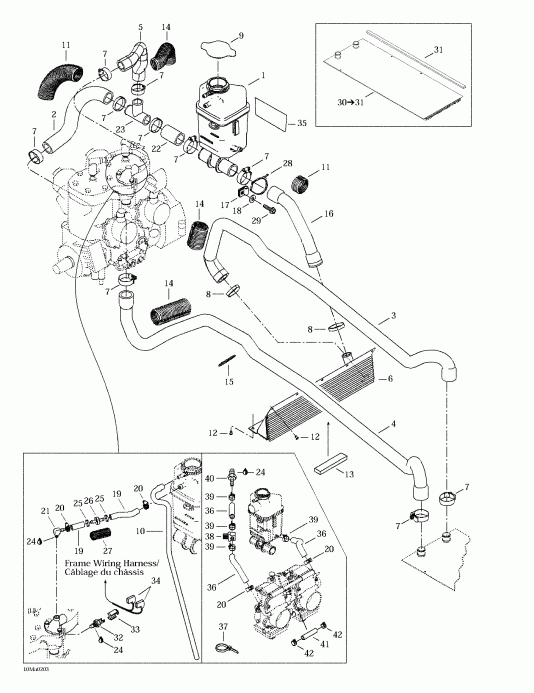  SKIDOO  Summit 600/700/800, 2002 - Cooling System