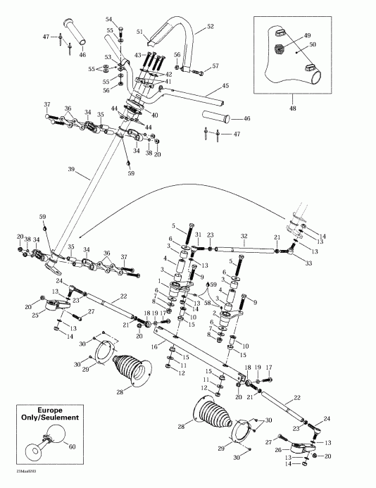 Ski-doo Summit 600/700/800, 2002 ������ - ������� ������� System