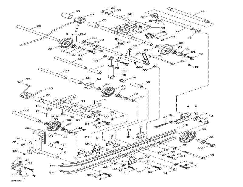 �������� Ski-doo - Rear Suspension