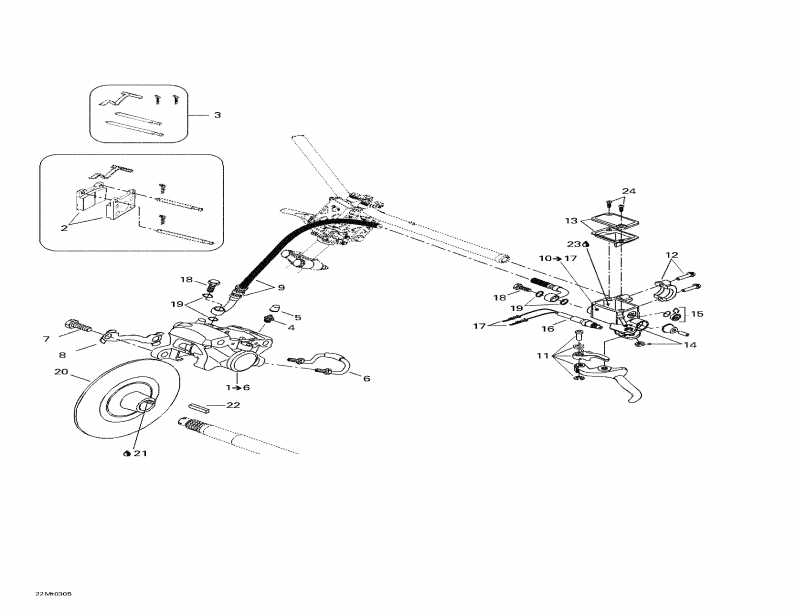 snowmobile - Hydraulic Brake