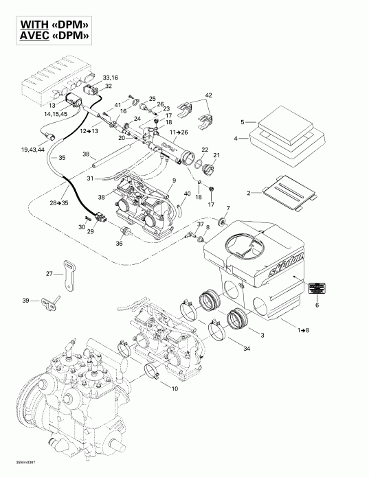 ��������  Legend 500/600/700, 2003 - Air ������� ������ System 2