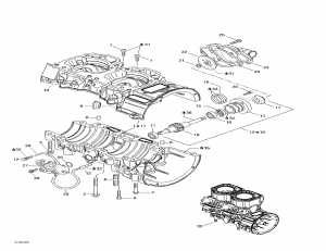 01-       (01- Crankcase, Water Pump And Oil Pump)
