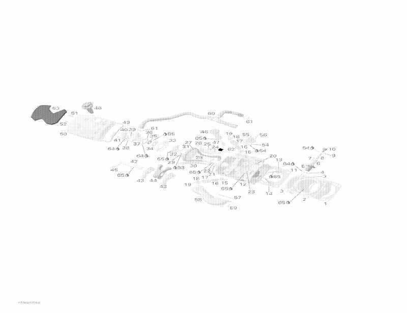 snowmobile Ski Doo Legend V-1000, 2003 ������ - �������, Front Side ������� ����� ��������