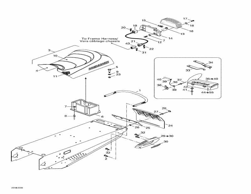  Ski-doo - Seat And Accessories