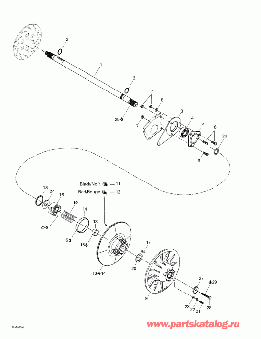 �������� Ski-doo - Driven Pulley
