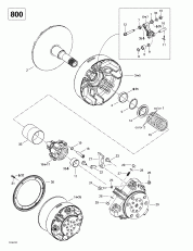 05-   (800) (05- Drive Pulley (800))