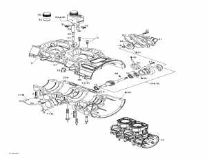 01-    (01- Crankcase, Water Pump)