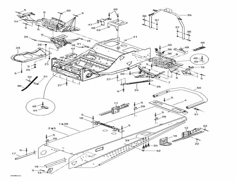  ski-doo - Frame And Accessories