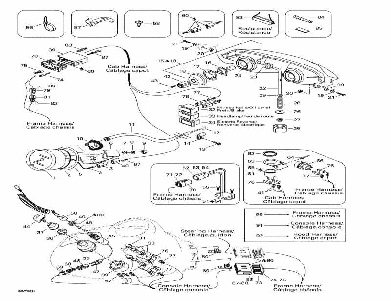  BRP Skandic 500F, 2003  -  System