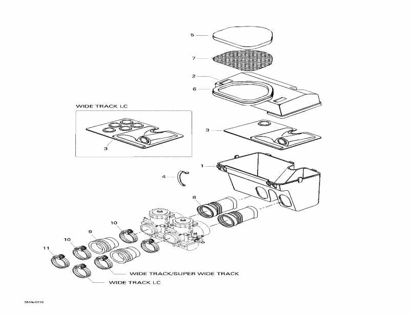 ��������  Skandic 600, 2003 - Air Silencer