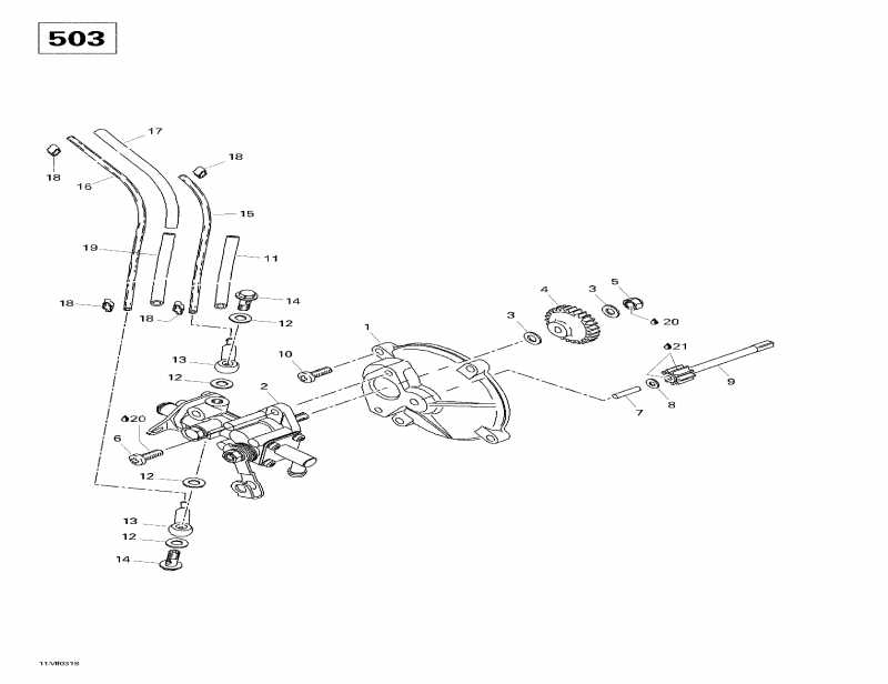    Skandic 600, 2003 - Oil Injection System (503)