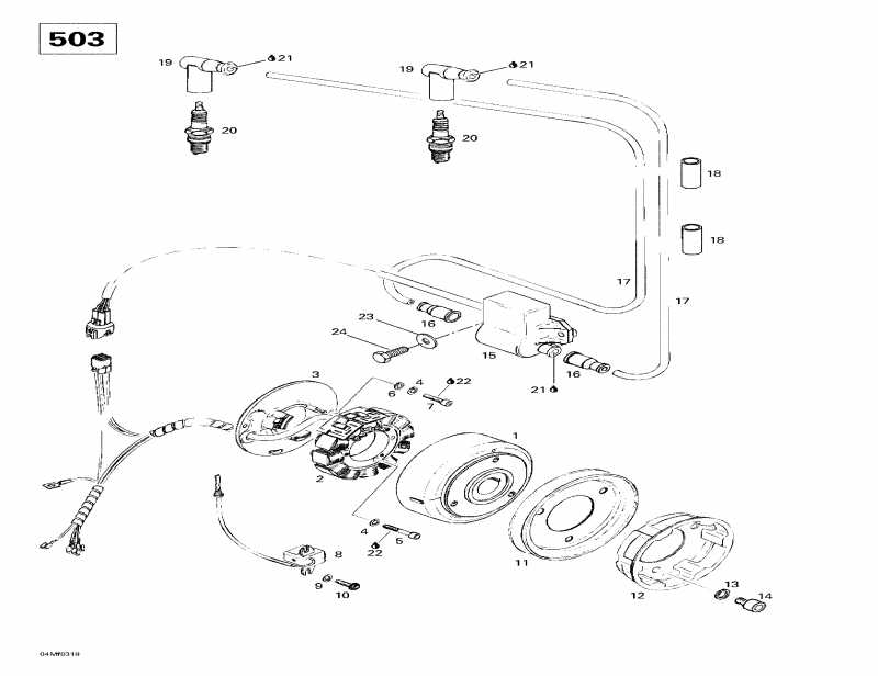 �������� Skidoo Skandic 600, 2003 - Magneto (503)