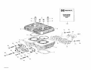 01- ,   (01- Cylinder, Exhaust Manifold)