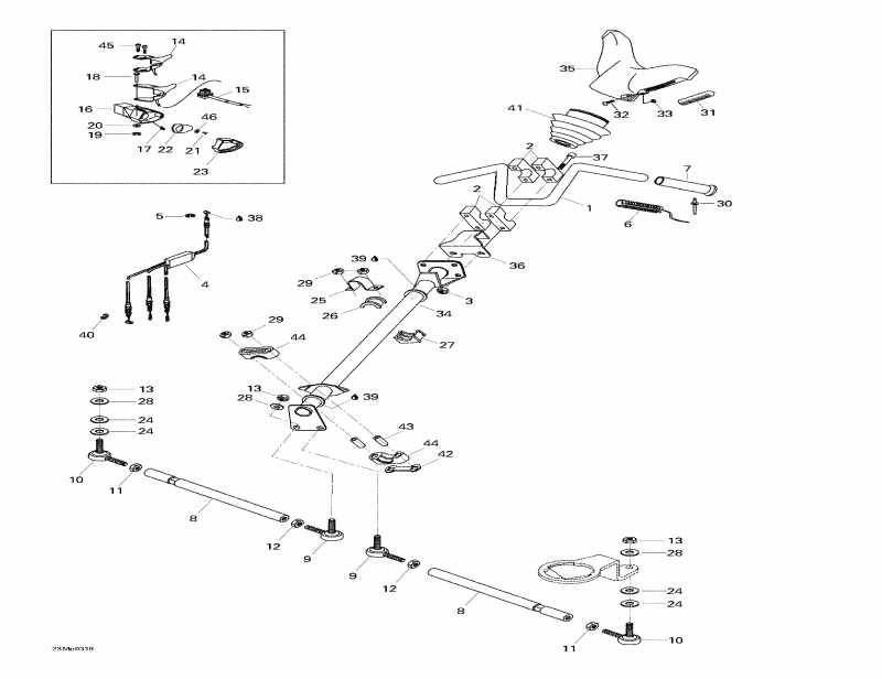 ��������  Skandic Super Wide Track 500 F, 2003 - ������� ������� System