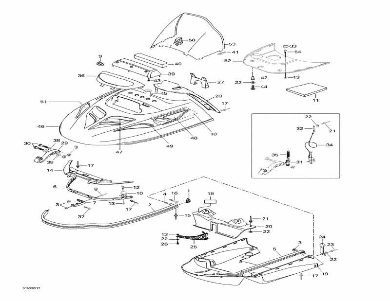 BRP Skandic SUV 600, 2003 ������ - Cab, Console, ����� 2