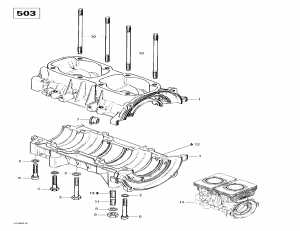 01-   (503) (01- Crankcase (503))