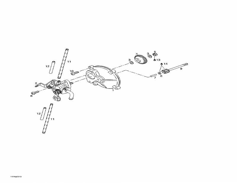 snowmobile SkiDoo - Oil Injection System