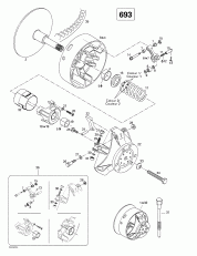 05-   (693) (05- Drive Pulley (693))