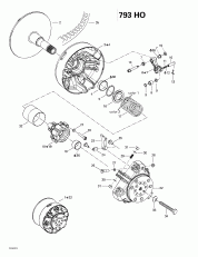 05-   (793 Ho) (05- Drive Pulley (793 Ho))