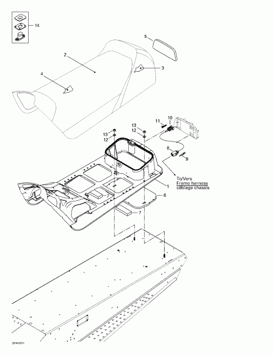  Ski-doo Summit 600 HO/700/800 HO, 2003  - 