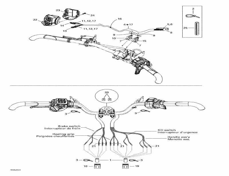 Skidoo Summit X 800 HO, 2003 ������ - ������� ������� System