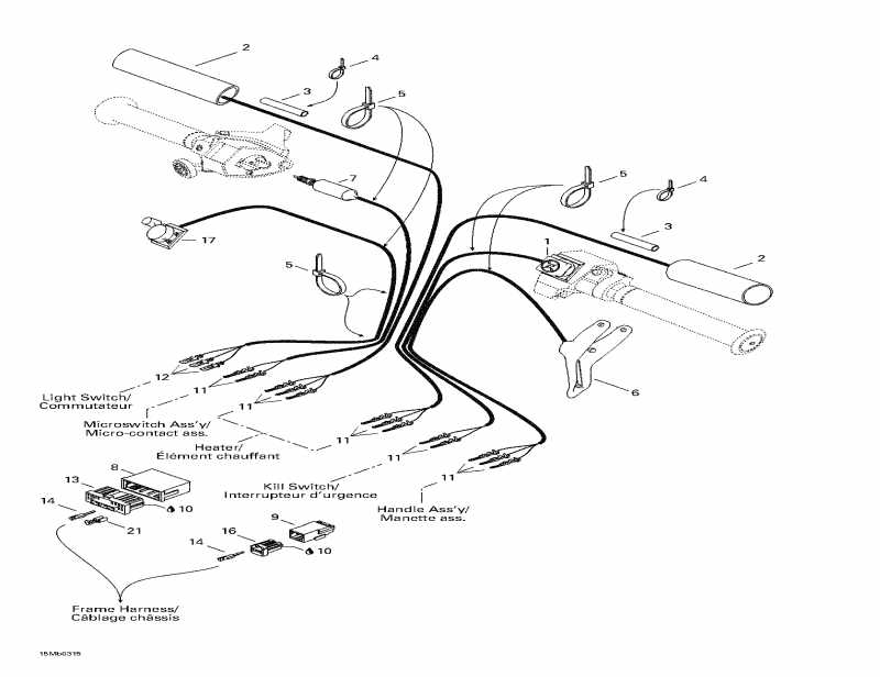  Ski Doo Tundra R, 2003  - Steering System