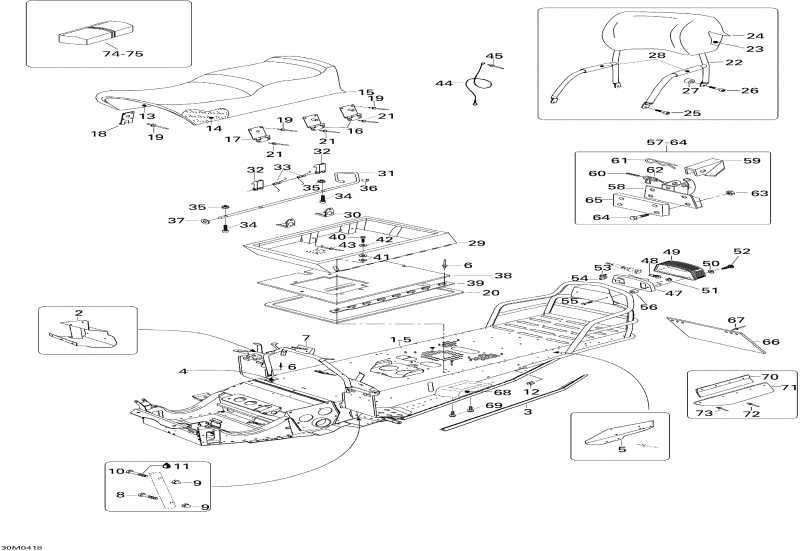 �������� Skidoo - Frame And Seat
