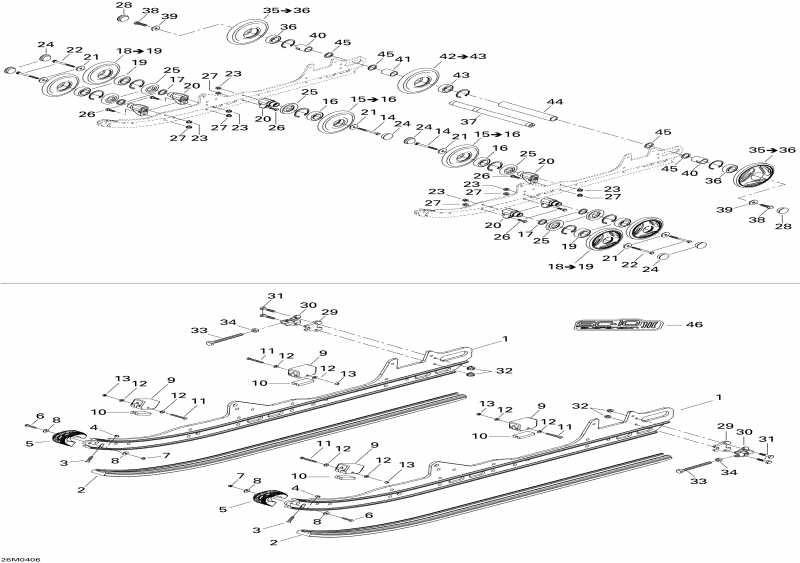 �������� BRP GSX 500SS, 2004 ������ - Rear Suspension