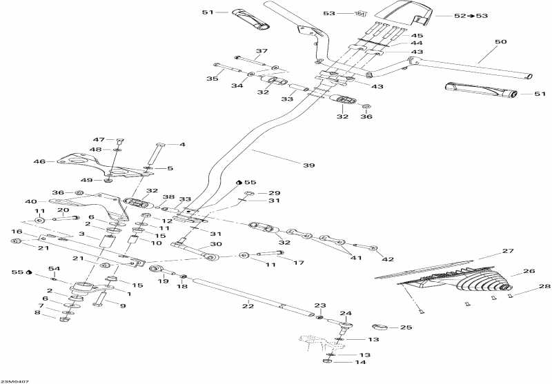  Ski Doo - Steering System