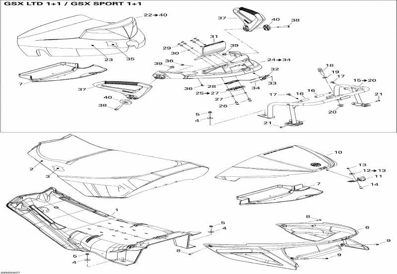 snowmobile  GSX 600 HO SDI, 2004 ������ - �����