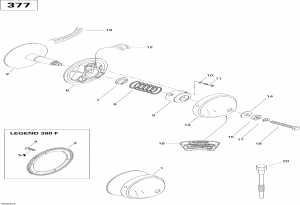 05-   (legend 380f) (05- Drive Pulley (legend 380f))