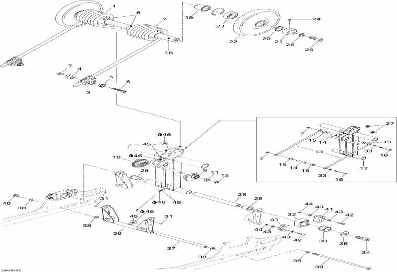  Skidoo Legend 380F, 2004  - Rear  Legend