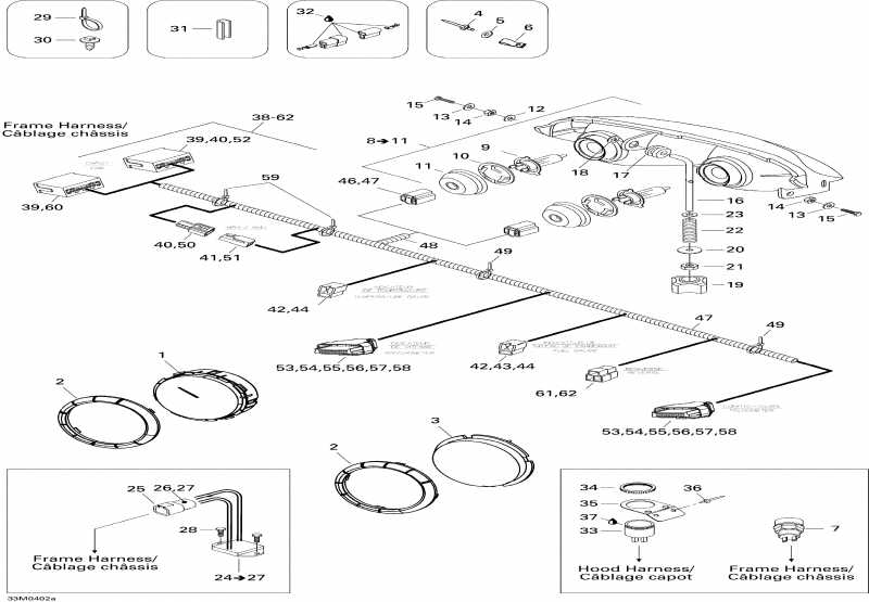 Legend 380F, 2004  - Cab Harness (legend)