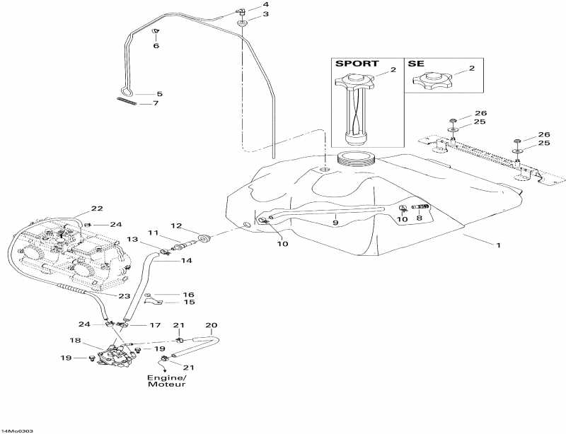  Skidoo - Fuel System