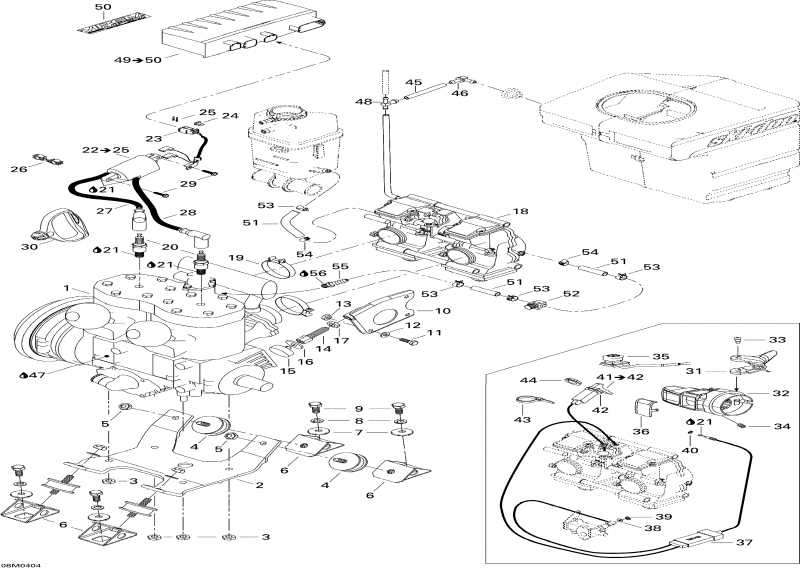  SKIDOO - Engine Support