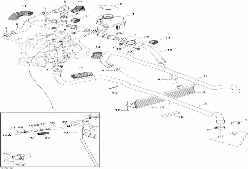 snowmobile Skidoo Legend 800 SDI, 2004 - ���������� System