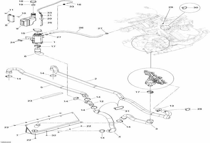 snowmobile  Legend V-1000, 2004 ������ - ���������� System