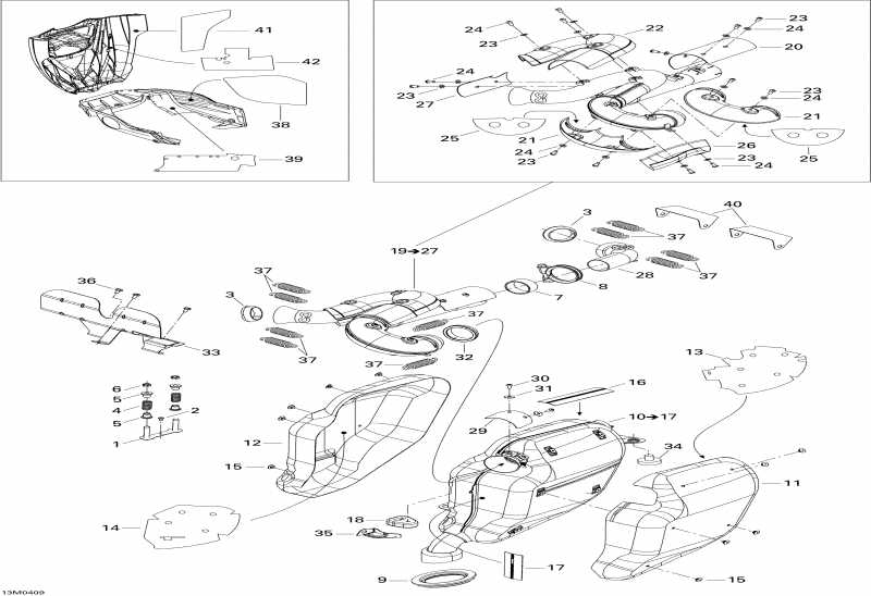 SKIDOO - Exhaust System