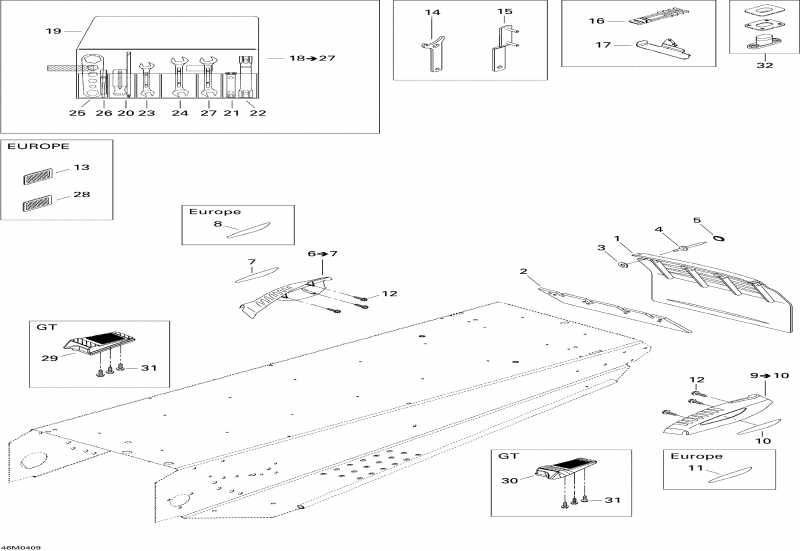 �������� Skidoo ����������� Legend V-1000, 2004 - Utilities