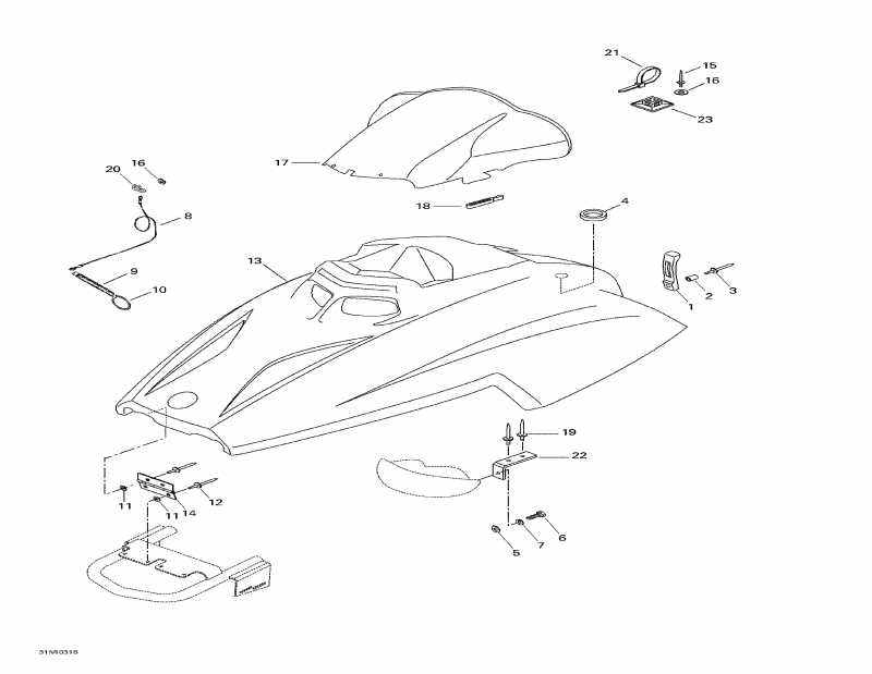 �������� Skidoo Mini Z, 2004 - Cab