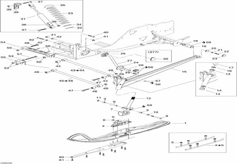  Skidoo - Front Suspension (mx Z 380f)