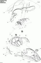 09-    Console (adrenaline, Trail & Renegade) (09- Windshield And Console (adrenaline, Trail & Renegade))