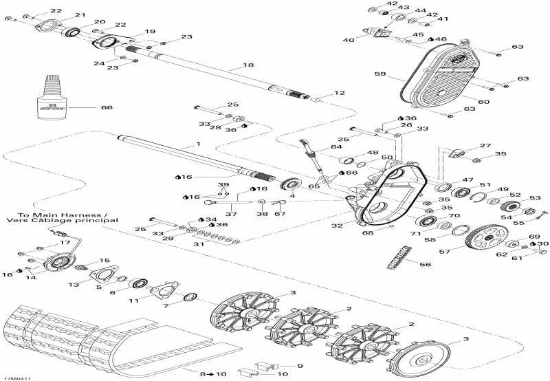  MX Z 600 HO SDI, 2004 - Drive System