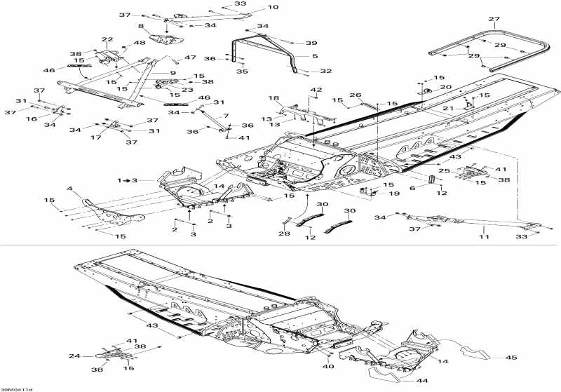 snowmobile - Frame System (renegade X)