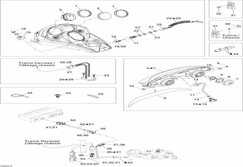�������� Ski Doo MX Z X 440 Racing, 2004 - Electrical System