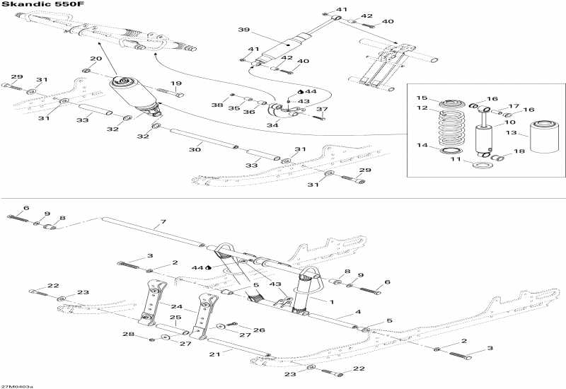  - Front Arm Skandic 550f