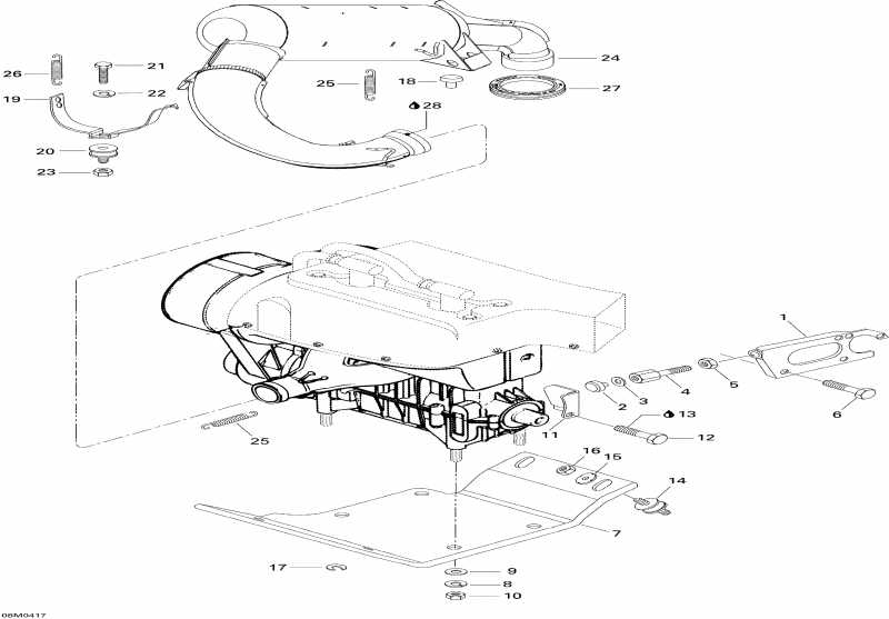 snowmobile  Skandic LT 440F, 2004  -  Assembly  Sport